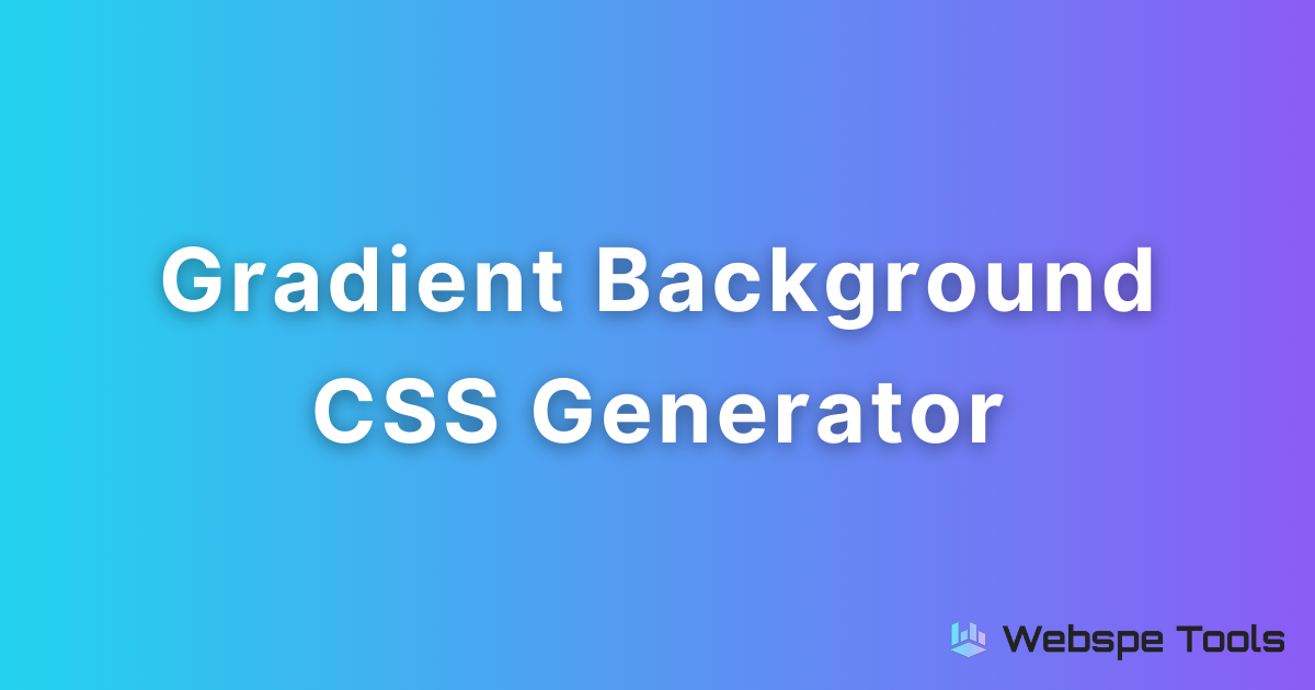 Gradient Background CSS Generator